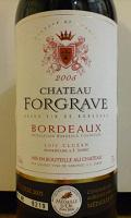 CHATEAU FORGRAVE 2005