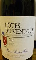 COTES DU VENTOUX 2004 Cuvee Saint-Marc (half)