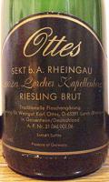 Ottes SEKT b. A. RHEINGAU 2002er Lorcher Kapellenberg RIESLING