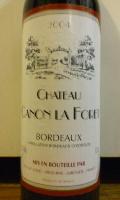 CHATEAU CANON LA FORET 2004 (half)