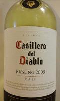 Casillero del Diablo Riesling 2005 RESERVA