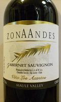 ZONNA ANDES CABERNET SAUVIGNON 2006