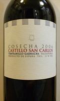 COSECHA　CASTILLO SAN CARLOS TEMPRANILLO-GARNACHA