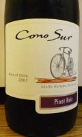 Cono Sur Pinot Noir 2007