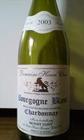 Domaine Henri Clerc Bourgone Blanc 2003 Chardonnay