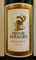 DIEGO DE ALMAGRO RESERVA 2003