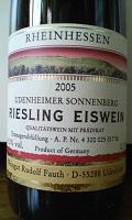 UDENHEIMER SONNENBERG RIESLING EISWEIN 2005