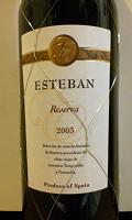 ESTEBAN Reserva 2003