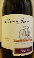 Cono Sur Pinot Noir 2008