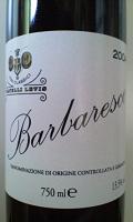 FRATELLI LEVIS Barbaresco 2004