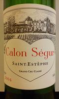 CHATEAU Calon Segur 2004