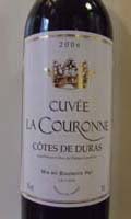 CUVEE LA COURONNE COTES DE DURAS 2006